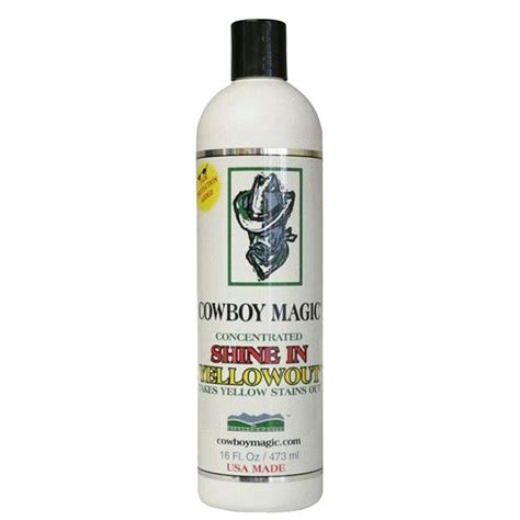 Discover the Power of Cowboy Magic Yellow Out's Stain Removing Formula
